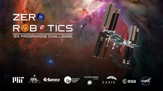 ZeroRoboticsSp1's tweet card. Tre scuole italiane sul podio della gara Mit-Nasa per studenti programmatori. Tra loro anche il liceo Righi di Fuorigrotta con una menzione speciale. La sfida:…