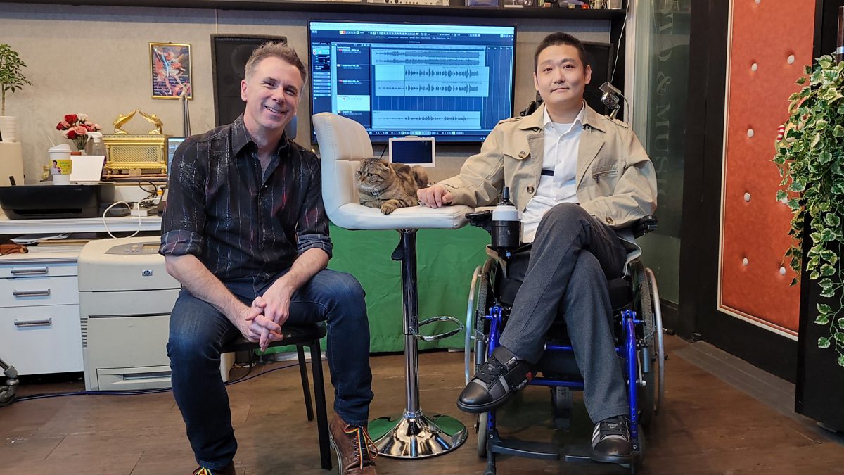 myadaptability's tweet card. Spencer Kelly finds out about the tech helping paralysed people to sing again.