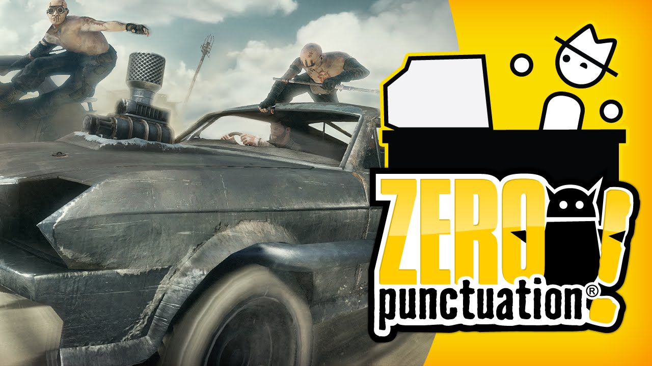 ChannelGraphs's tweet card. Mad Max - The Sandiest Sand Box (Zero Punctuation)