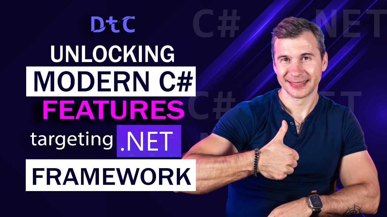 STeplyakov's tweet card. Unlocking Modern C# Features Targeting .NET Framework