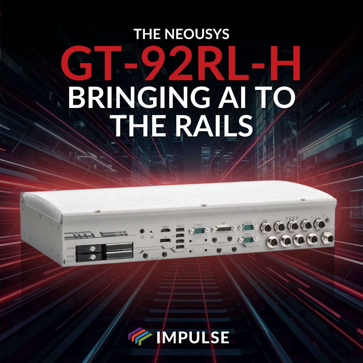 CIE_Magazine's tweet card. Impulse Embedded Ltd,  a UK provider of industrial computing solutions, has introduced the Neousys GT-92RL-H to their product range. The GT-92RL-H is a