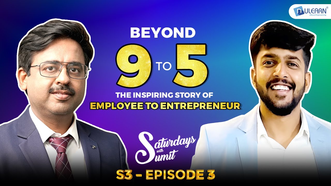 nulearnedu's tweet card. Saturdays with Sumit | Season 3 Episode 3 | Sumit Kumar | Jatin...