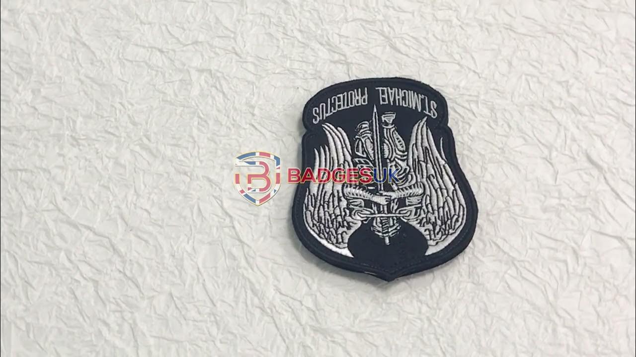 G80456931's tweet card. St Michael Patch From Badges UK