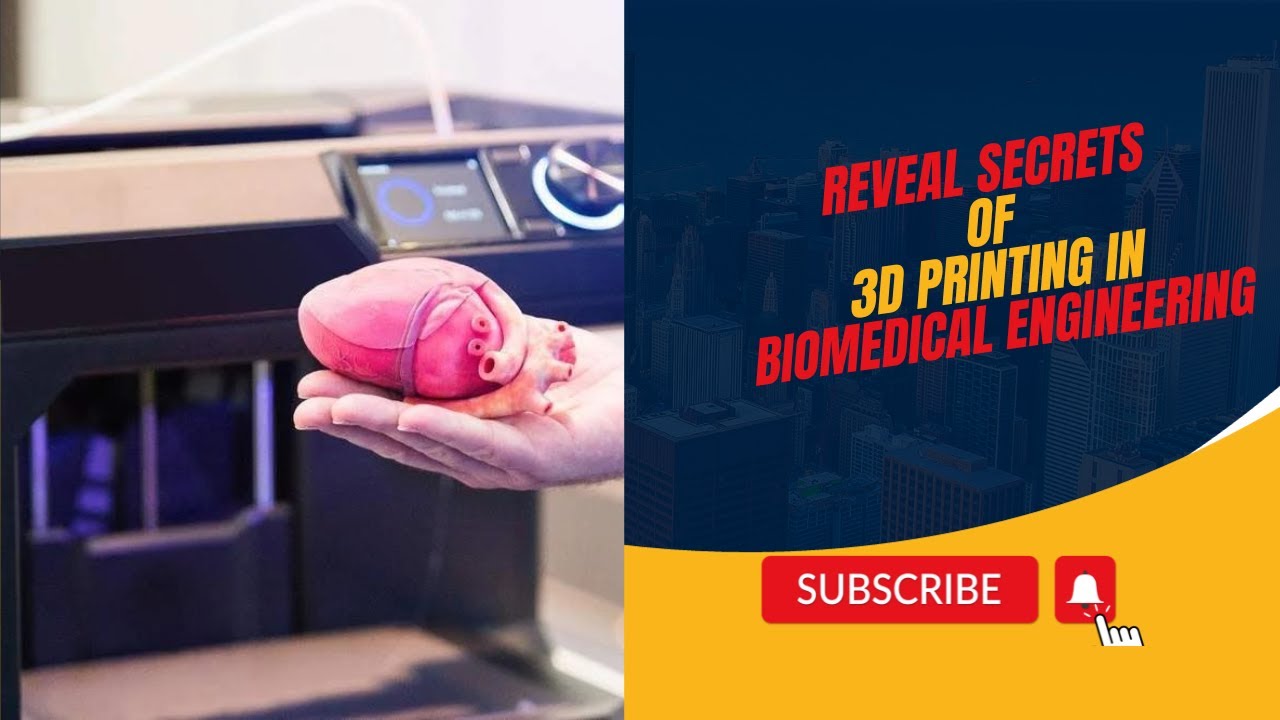 TechupstarC's tweet card. THE DAWN OF 3D PRINTING IN BIOMEDICAL ENGINEERING.