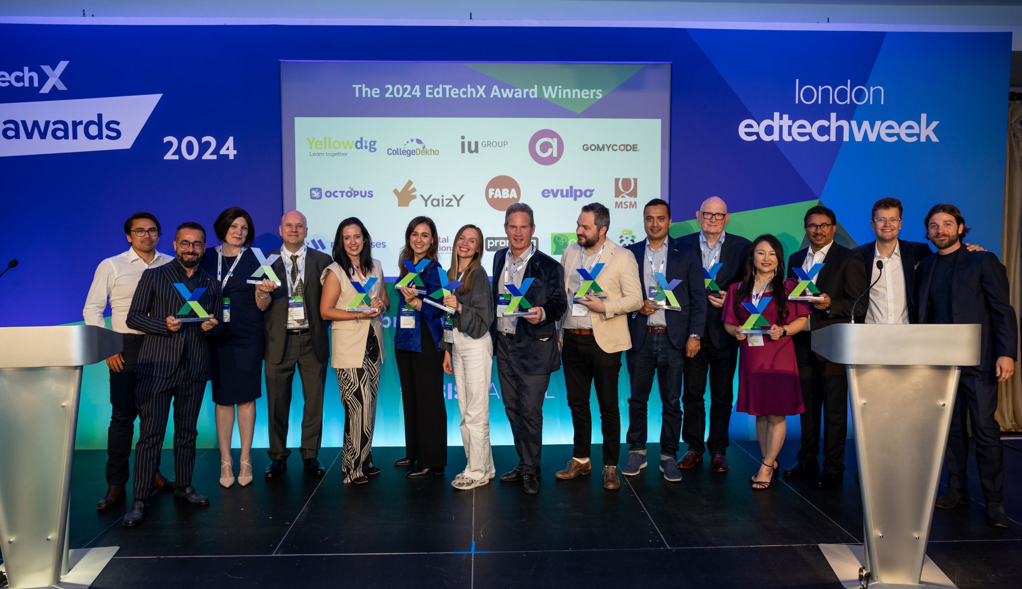 managerstn's tweet card. GoMyCode Tunisia a gagné le prix de meilleure startup EdTech en Afrique et au Moyen-Orient lors d'un dîner de gala