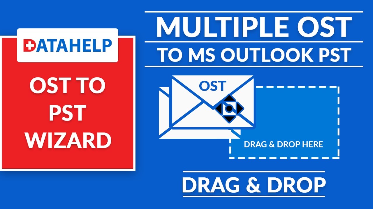 DataHelpSoft's tweet card. DataHelp OST to PST Wizard - How to Convert OST to Outlook PST File &...
