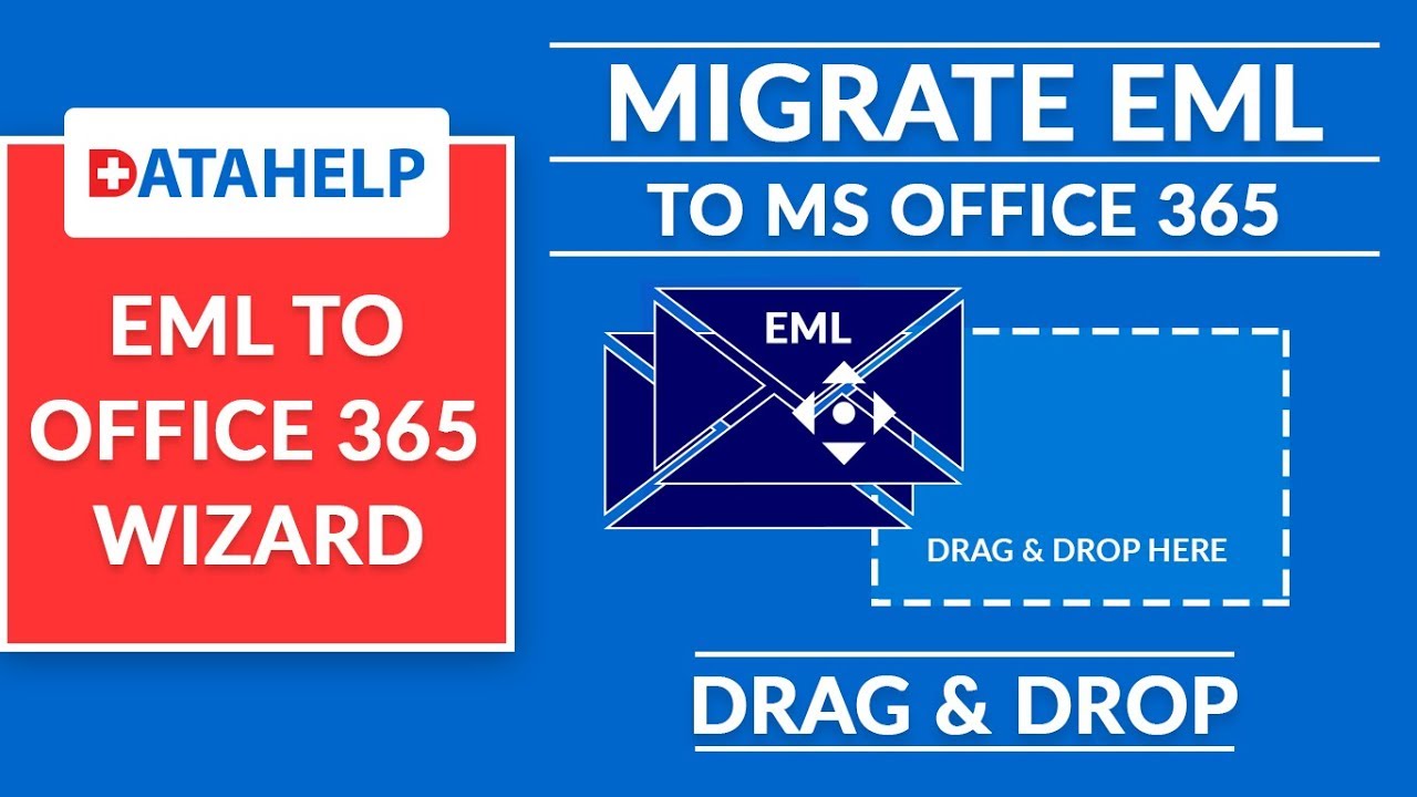 DataHelpSoft's tweet card. DataHelp EML to Office 365 Wizard - Drag & Drop to Import EML to...