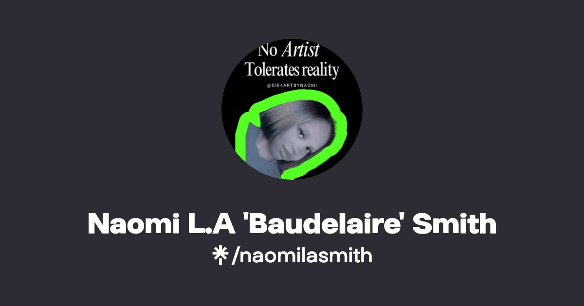 LibPMC's tweet card. View naomilasmith’s Linktree to discover and stream music from top platforms like YouTube, Spotify here. Your next favorite track is just a click away!