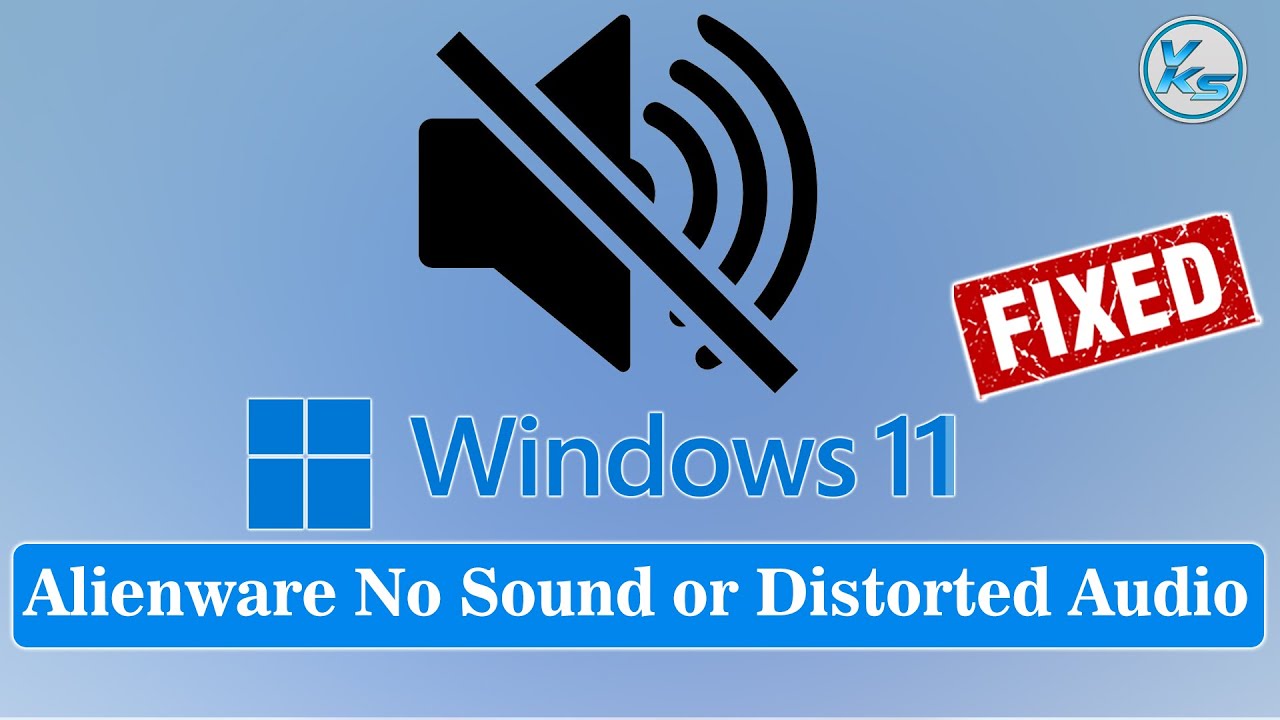 vksytc's tweet card. ✅ How To Fix Alienware No Sound or Distorted Audio in Windows 11