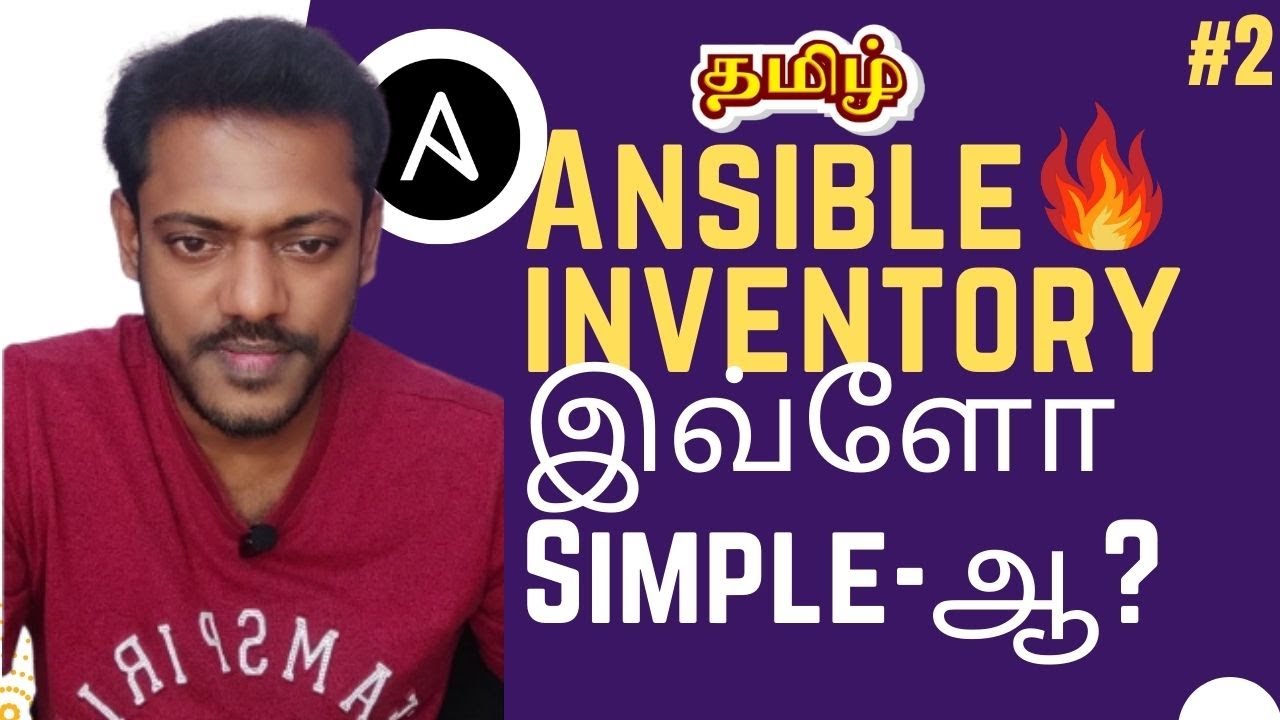 selvatechitops's tweet card. Ansible in Tamil #2 - Ansible Inventory Explained in Tamil | Static...