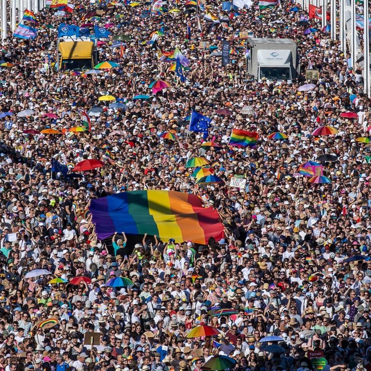 PegasusPerforms's tweet card. Police in Hungary questioned Géza Buzás-Hábel, organiser of Pécs Pride, as a criminal suspect – simply for holding a Pride march. The EU must act to defend equality, freedom, and human dignity. Add...