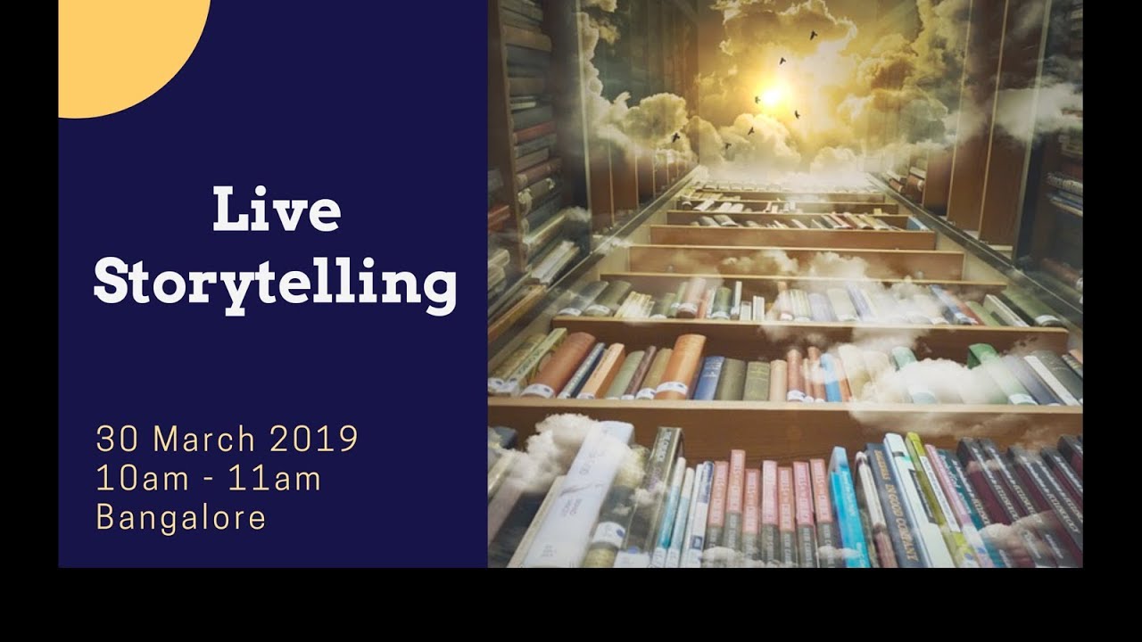 WeekendNuts's tweet card. Storytelling - An event by Magic Puddles & Weekend Nuts