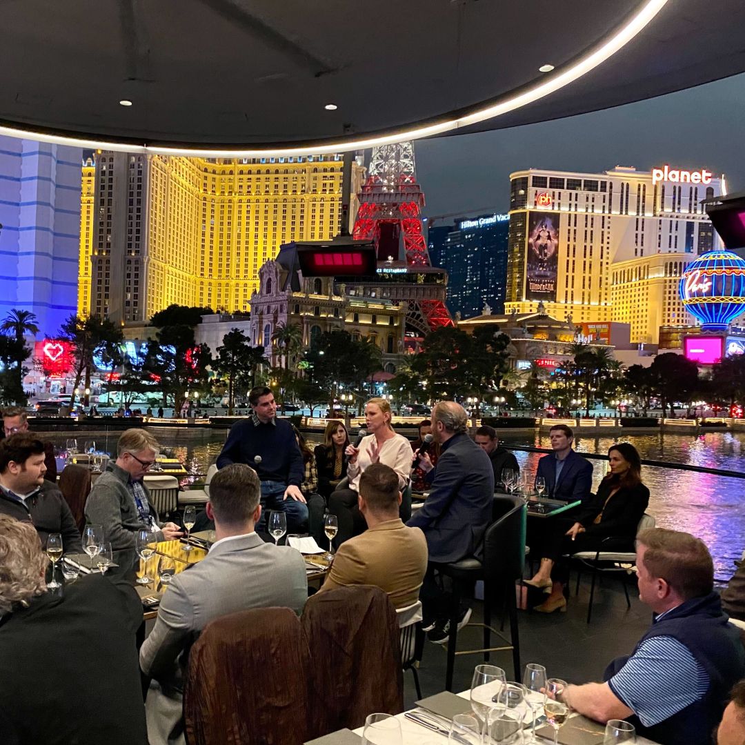 nickycoston's tweet card. We kicked off CES 2023 last night with the DPAA opening dinner next to the breathtaking Bellagio fountains ⛲️ Certainly one of the best ways to start off this exciting week! 🚀 Now we’re on to the...