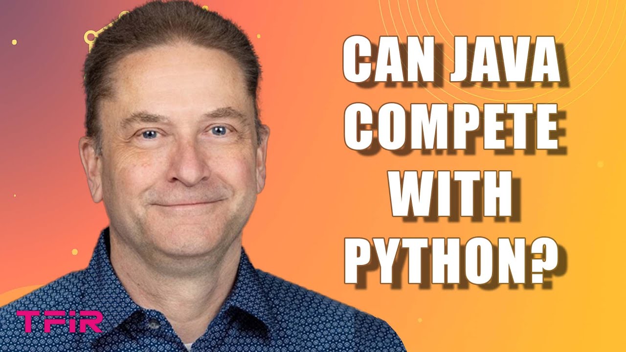 NaveenS16's tweet card. Java vs Python for AI: What Enterprises Should Know | Simon Ritter,...