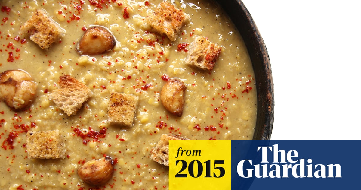 bittman's tweet card. A new cookbook contains soup recipes from Yotam Ottolenghi, Claudia Roden and Anthony Bourdain – and the full cover price goes to support refugees