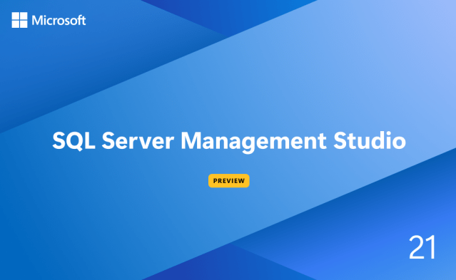 2meterDBA's tweet card. It’s been a long time coming, but all of a sudden there were a number of posts from Microsoft announcing the first preview of SQL Server Management Studio 21. This is big as it’s quite …