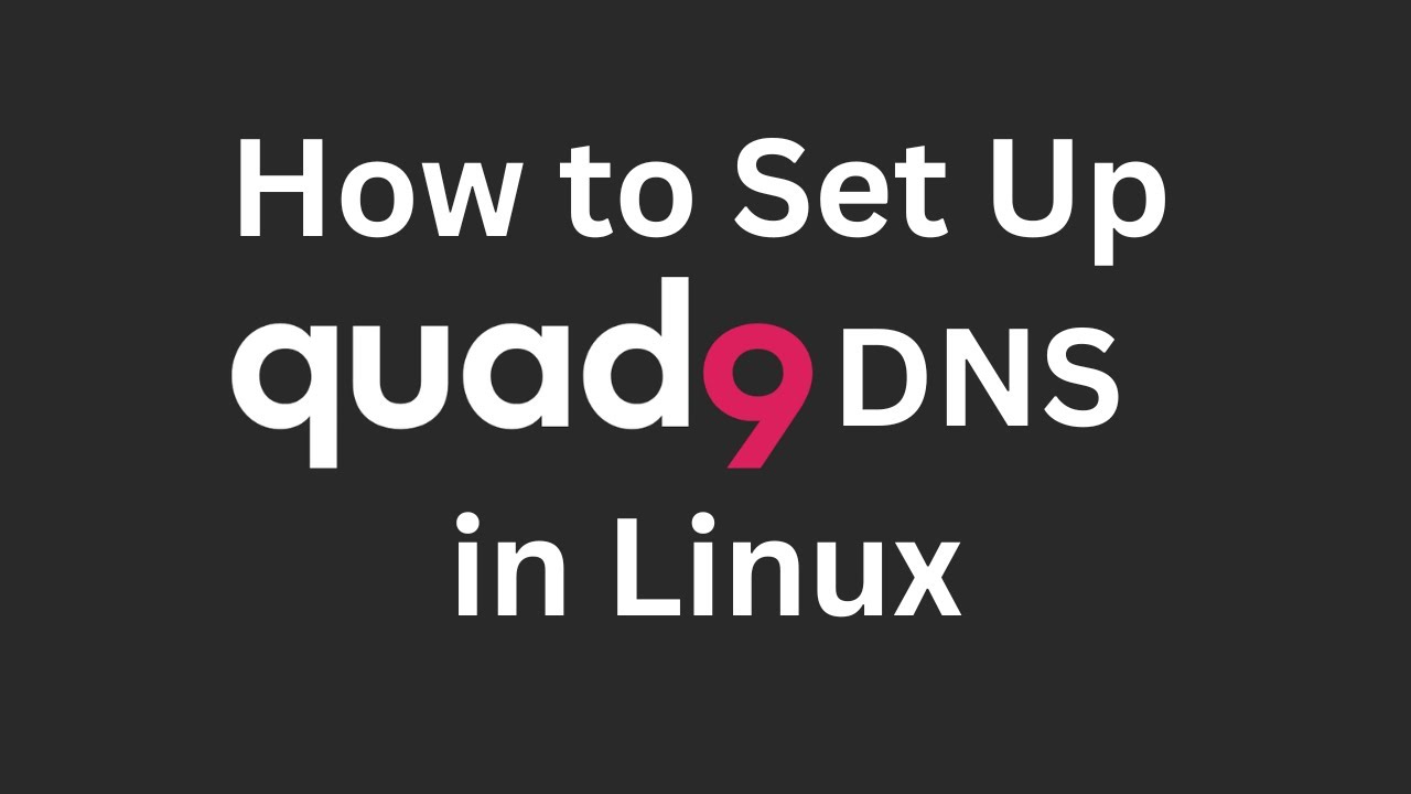 linuxquicktips's tweet card. How to Set Up Quad9 DNS in Linux