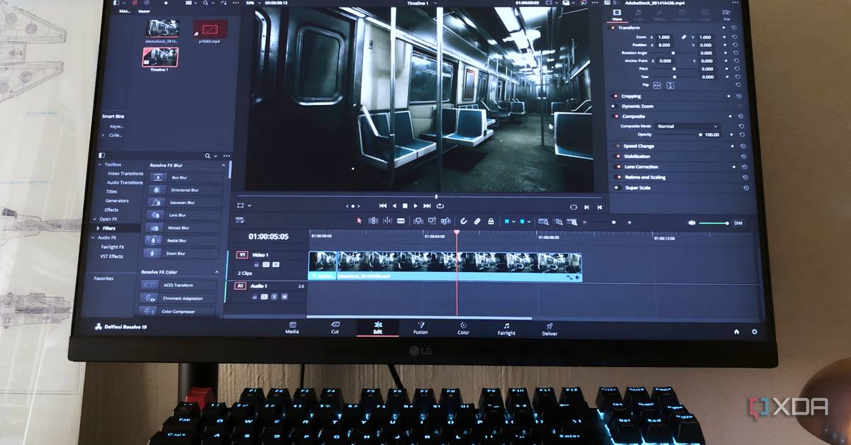 vibesnaps's tweet card. Resolve is everything Premiere wishes it was