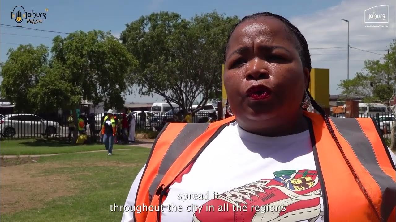 JoburgPulse_'s tweet card. Acting Mayor Eunice Mgcina on Spaza Campaign: Ensuring Safety &...