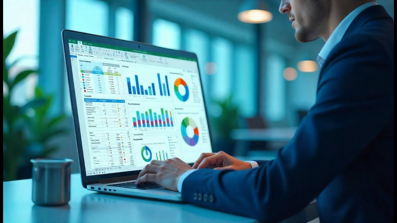 kmacims's tweet card. How to Format Excel Models Like a Pro | Clean, Readable & Professional