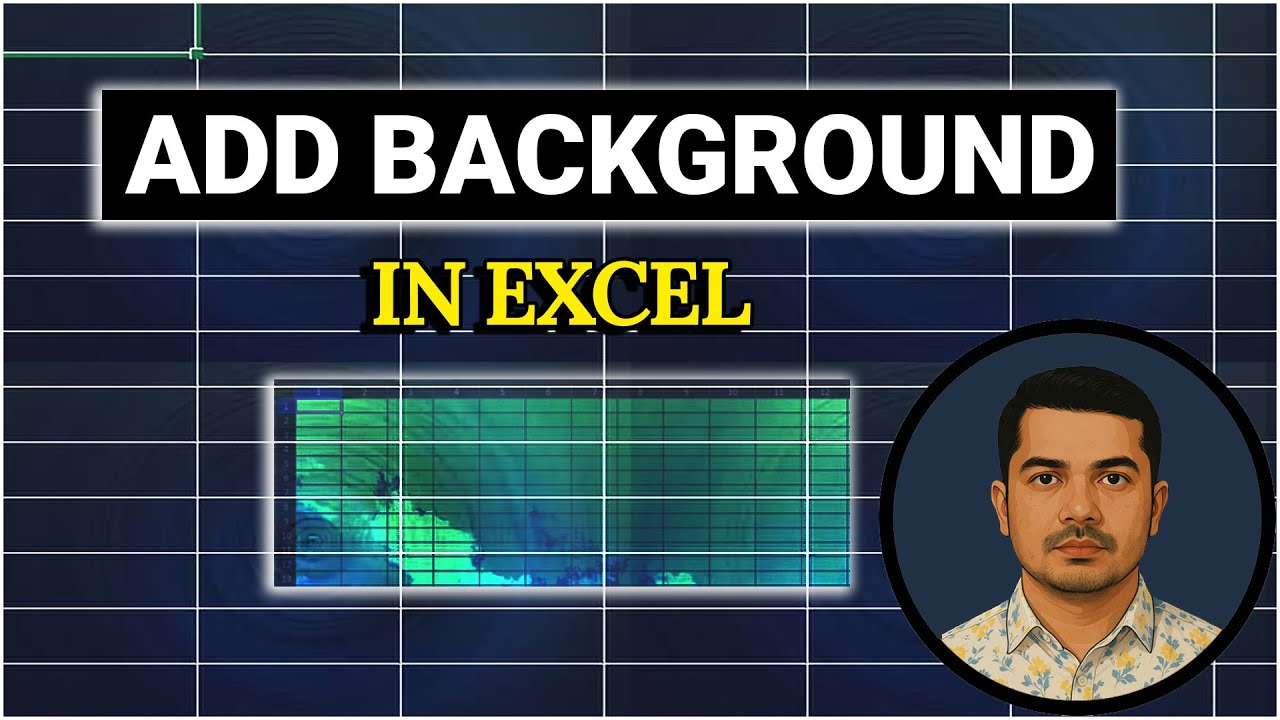 JB5453's tweet card. Add Background Images in Excel | Personalize Your Spreadsheets!