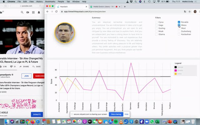 HayStackAIBCN's tweet card. HayStack Analytica