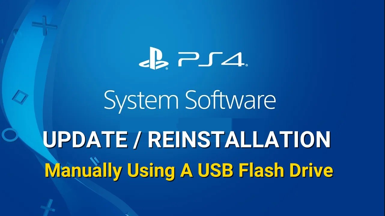 techruzz's tweet card. Reinstall PS4 System Software Using a USB Drive: The PlayStation 4 is a fantastic gaming console, but like any electronic device, it may occasionally