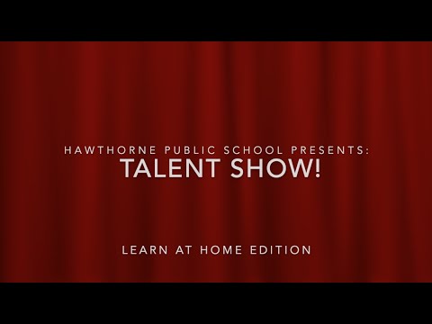 HawthornePS's tweet card. Hawthorne Talent Show
