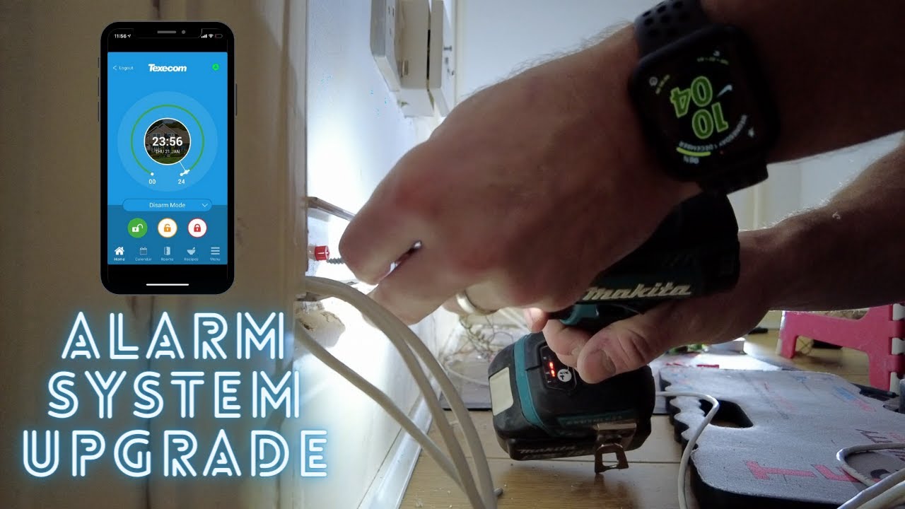 tfsecuritysys's tweet card. Texecom Upgrade with app - TF Security Systems LTD