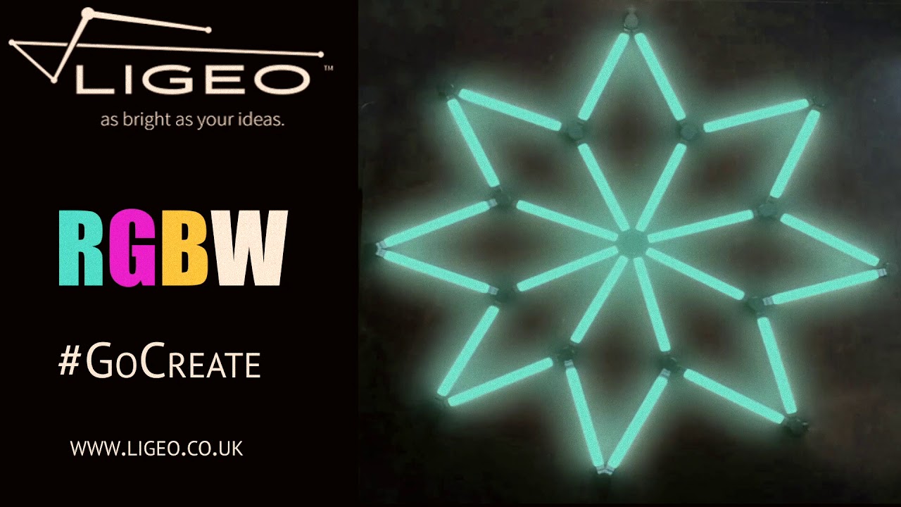 progressled's tweet card. LIGEO RGBW