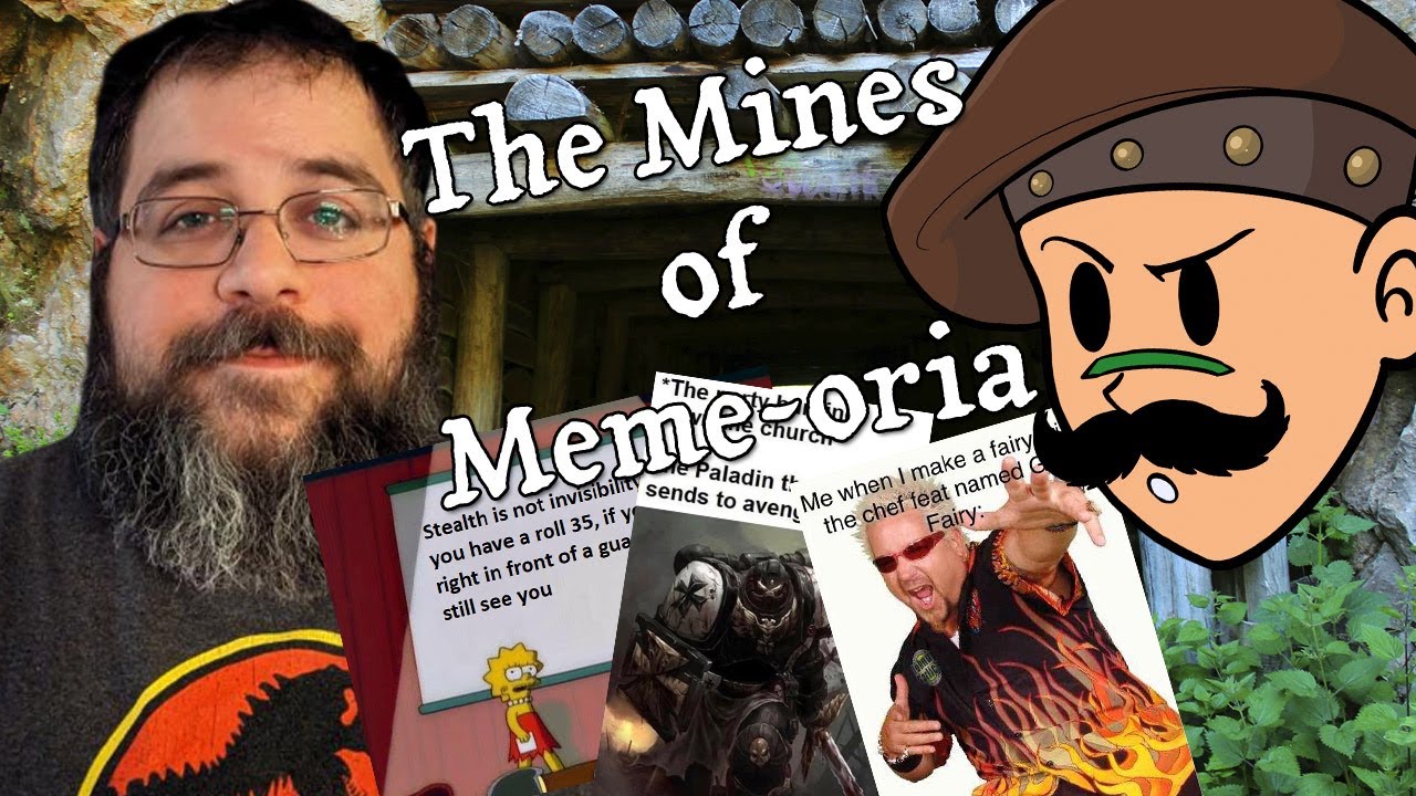 mrkapao's tweet card. The Mines of Meme-oria w/ Jahananon; Necromancy, Don't be a D*ck, and...