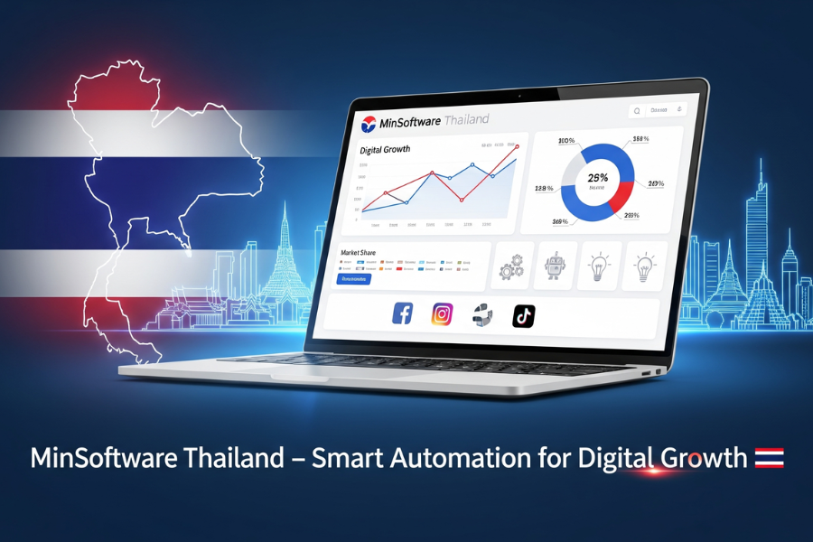 softwaremin's tweet card. Discover MinSoftware Thailand – the leading automation and marketing software helping Thai businesses grow faster and smarter...