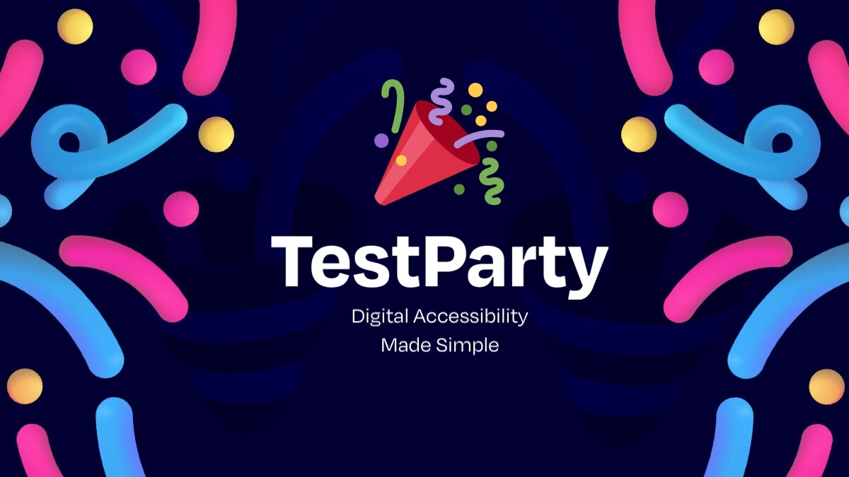 TestParty_ai's tweet card. TestParty automatically scans and fixes source code to create more accessible websites and media - all while reducing risk and supplementing in-house or manual vendor audits.