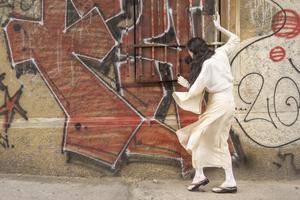 nypl_lpa's tweet card. A conversation highlighting Danspace Project’s Platform series, an unfolding performance and contemporary dance program.