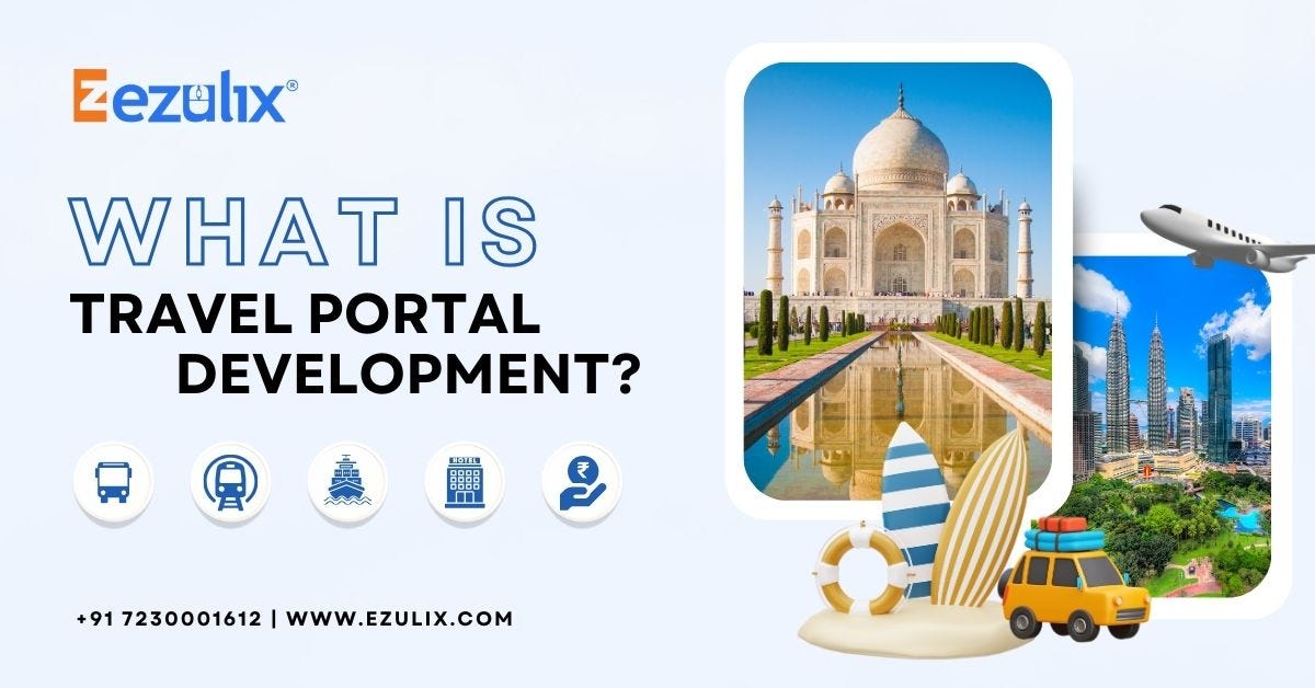 Ezulix_Software's tweet card. Get a detailed insight into travel portal development. Learn its major types and choose the right one for your travel business.