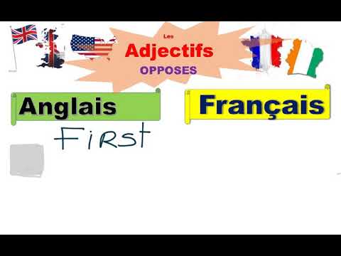Adjective_Hello's tweet card. ANGLAIS -FRANÇAIS : Les Adjectifs qualificatifs et leur opposés