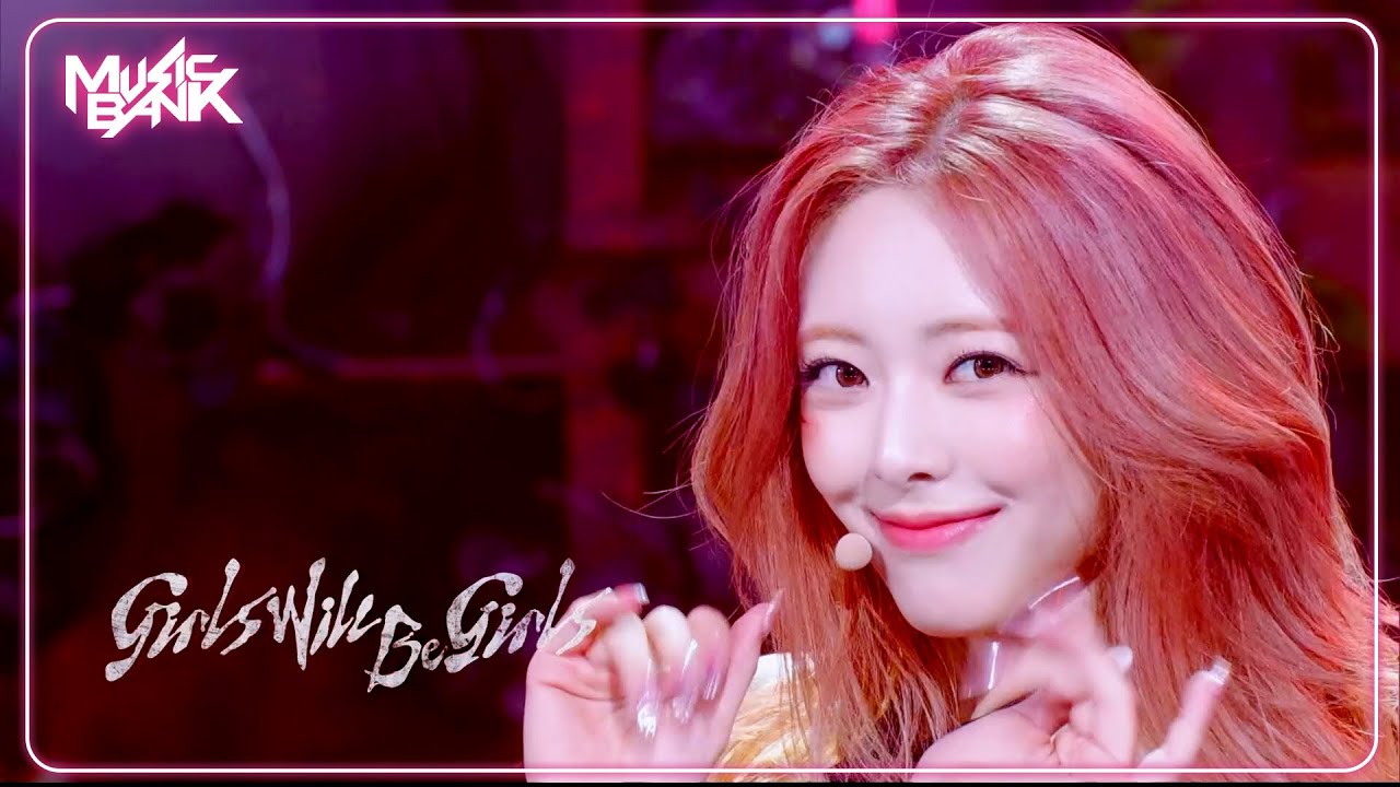 itzyyryujinnie's tweet card. Girls Will Be Girls - ITZY イットジー 있지 [Music Bank] | KBS WORLD TV 250613