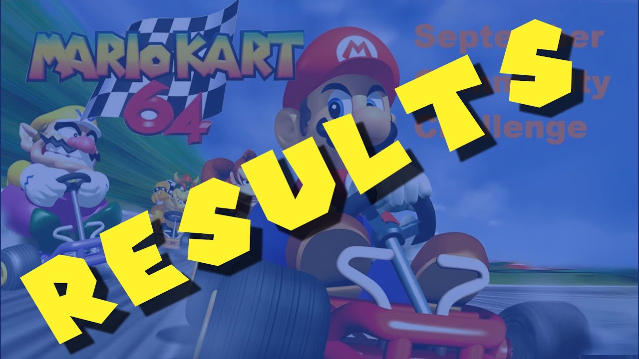 wavesngames's tweet card. Did they get close to the World Records? (Mario Kart 64)