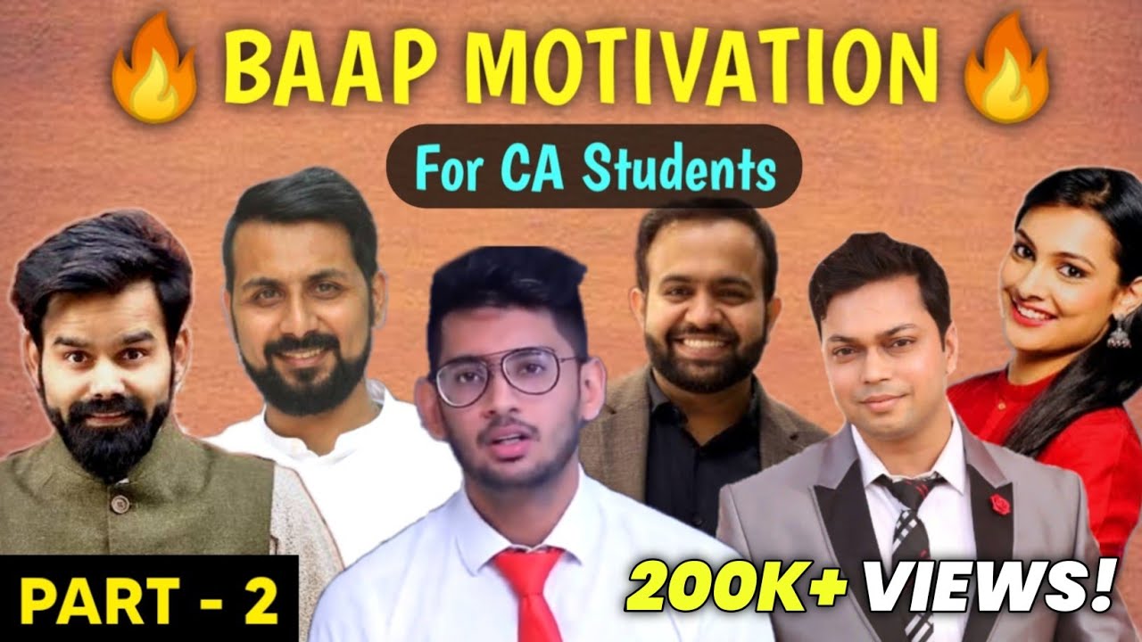 holey_saurabh's tweet card. 🔥BAAP MOTIVATION🔥| Part 2 | Motivation for CA Students | CA...