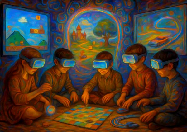 VisualStarseed's tweet card. Multiverse Crew | Artist Surabhi Singhi, 2025,Digital medium by Surabhi Singhi was submitted to the Exhibit in SoHo, NYC Open Call on @thehugxyz. Visit HUG to vote for their artwork and help them get...