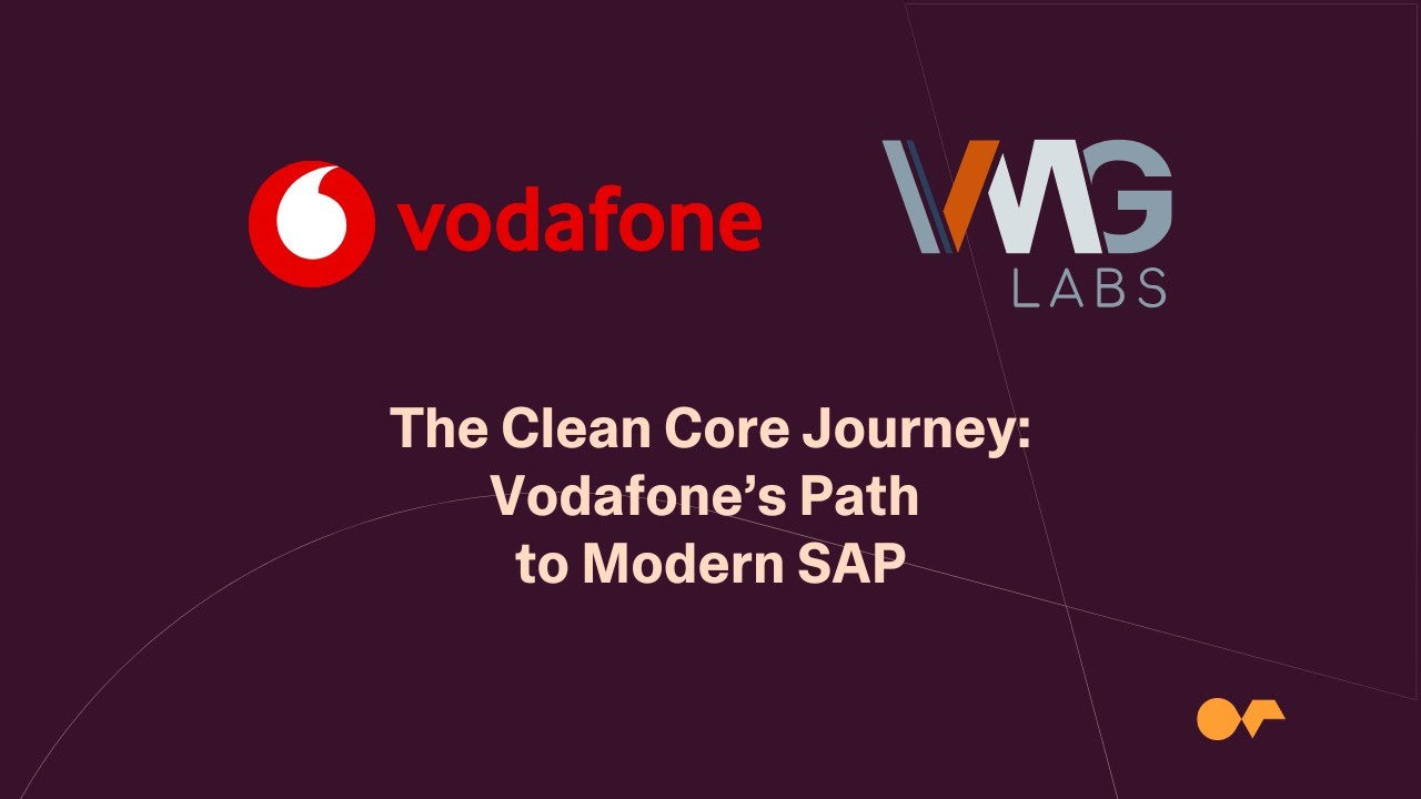VMNair27's tweet card. The Neptune Experience Series: The Clean Core Journey: Vodafone’s...