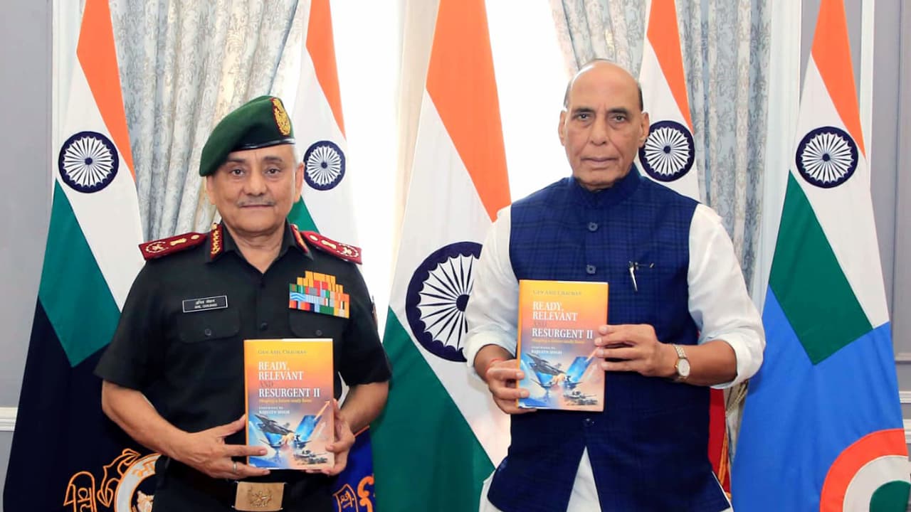 ChanakyaOracle's tweet card. General Anil Chauhan’s Ready, Relevant and Resurgent II is a visionary roadmap for transforming India’s Armed Forces. Blending strategy, technology, and leadership, it charts how India can build a...