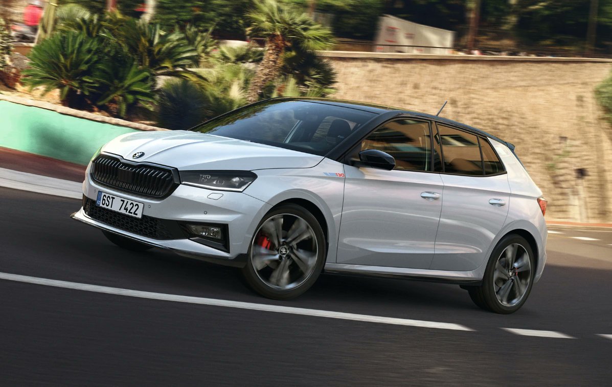 the_interface_'s tweet card. New performance focused version of the Škoda Fabia hatchback debuts