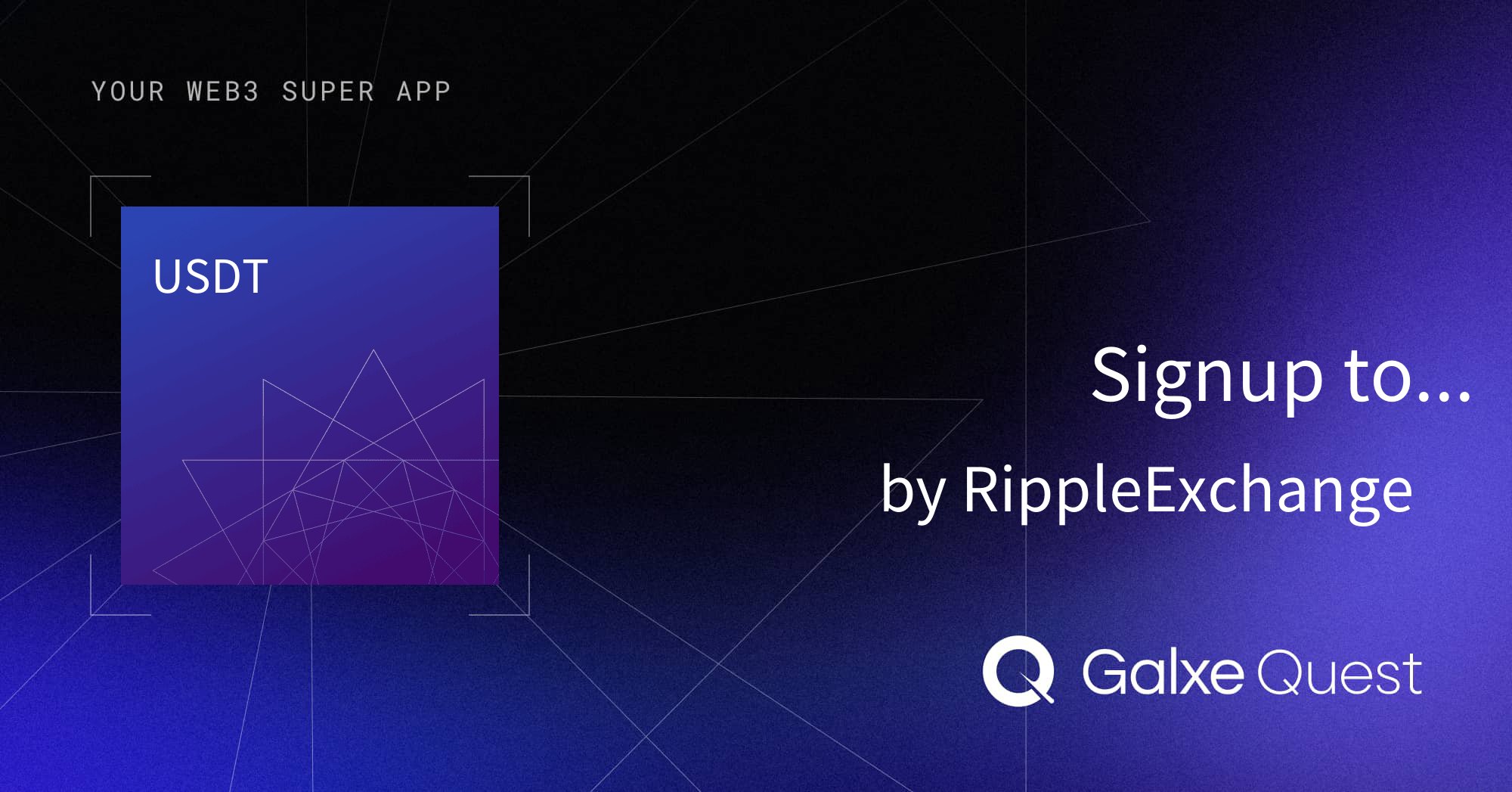 ripple_exch's tweet card. Join Signup to RippleExchange.org to share of $2000 by RippleExchange on Galxe. Earn rewards to enhance your web3 presence and reputation.