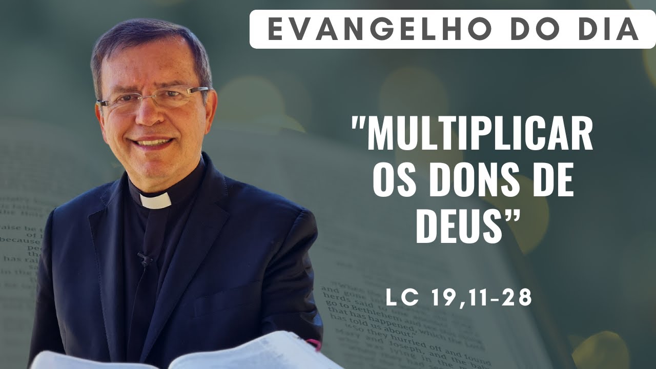 PadreAlberto_'s tweet card. EVANGELHO DO DIA 19/11 (4ª feira): MULTIPLICAR OS DONS DE DEUS Lc...