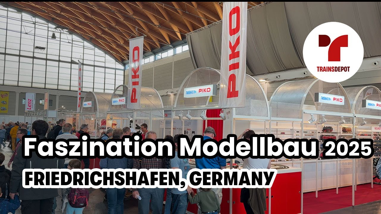 ModellbahnJP's tweet card. Faszination Modellbau 2025 - Manufacturers & New Releases