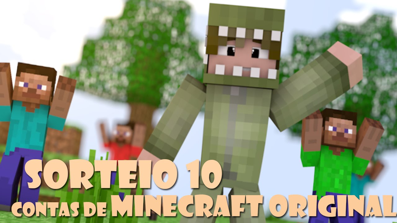 gustavozaes's tweet card. ESPECIAL 100K - SORTEIO DE 10 CONTAS DE MINECRAFT ORIGINAL! (Encerr...