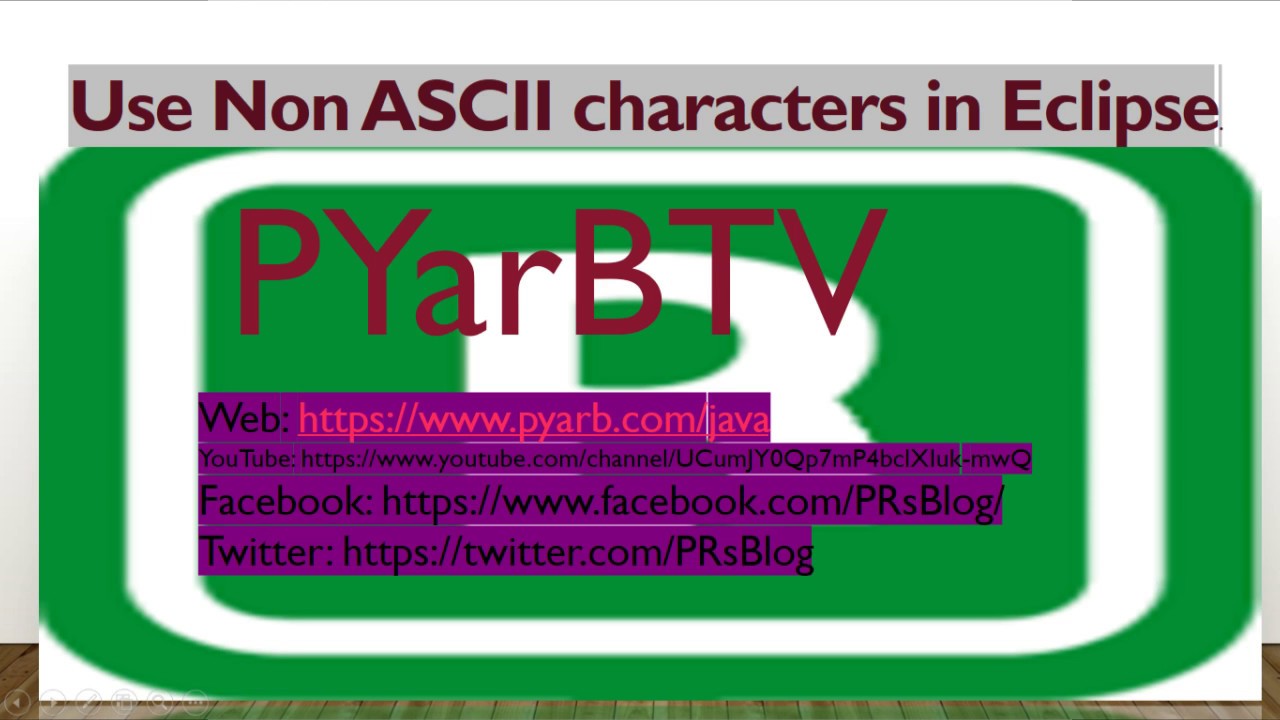 LogRajBhatt's tweet card. How to print Non ascii characters in in java program eclipse