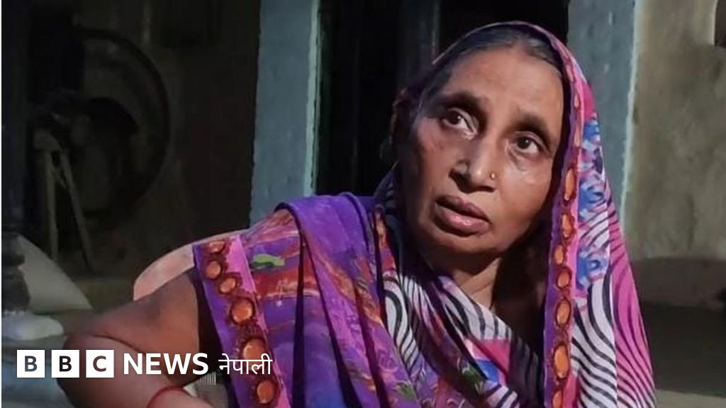 bbcnepali's tweet card. विद्युतीय रिक्सामा आफ्नो छोराको शव गोडानिर राखेकी एक आमाको हृदयविदारक तस्बिर भारतमा भाइरल भएको छ।