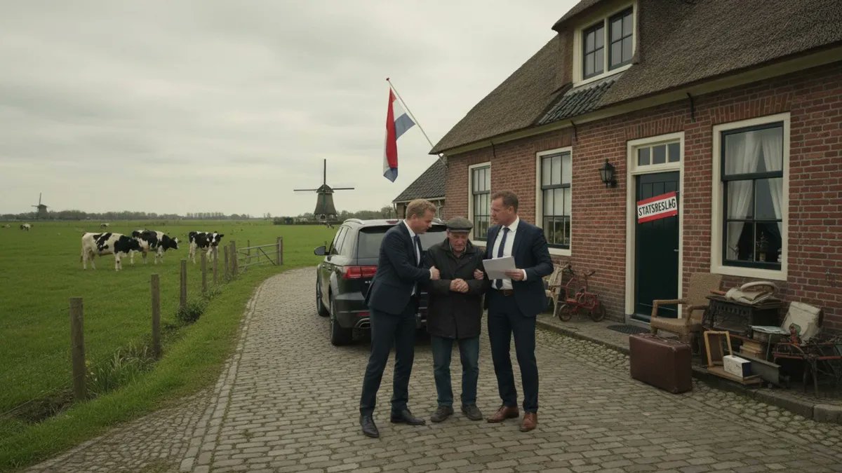 MichaelDDS's tweet card. Volgens hoogleraar Boelhouwer moet de nieuwe minister van Wonen boeren gericht uitkopen om het “stikstofslot” te doorbreken. Joost Niemöller: de boerenstand moet verdwijnen.